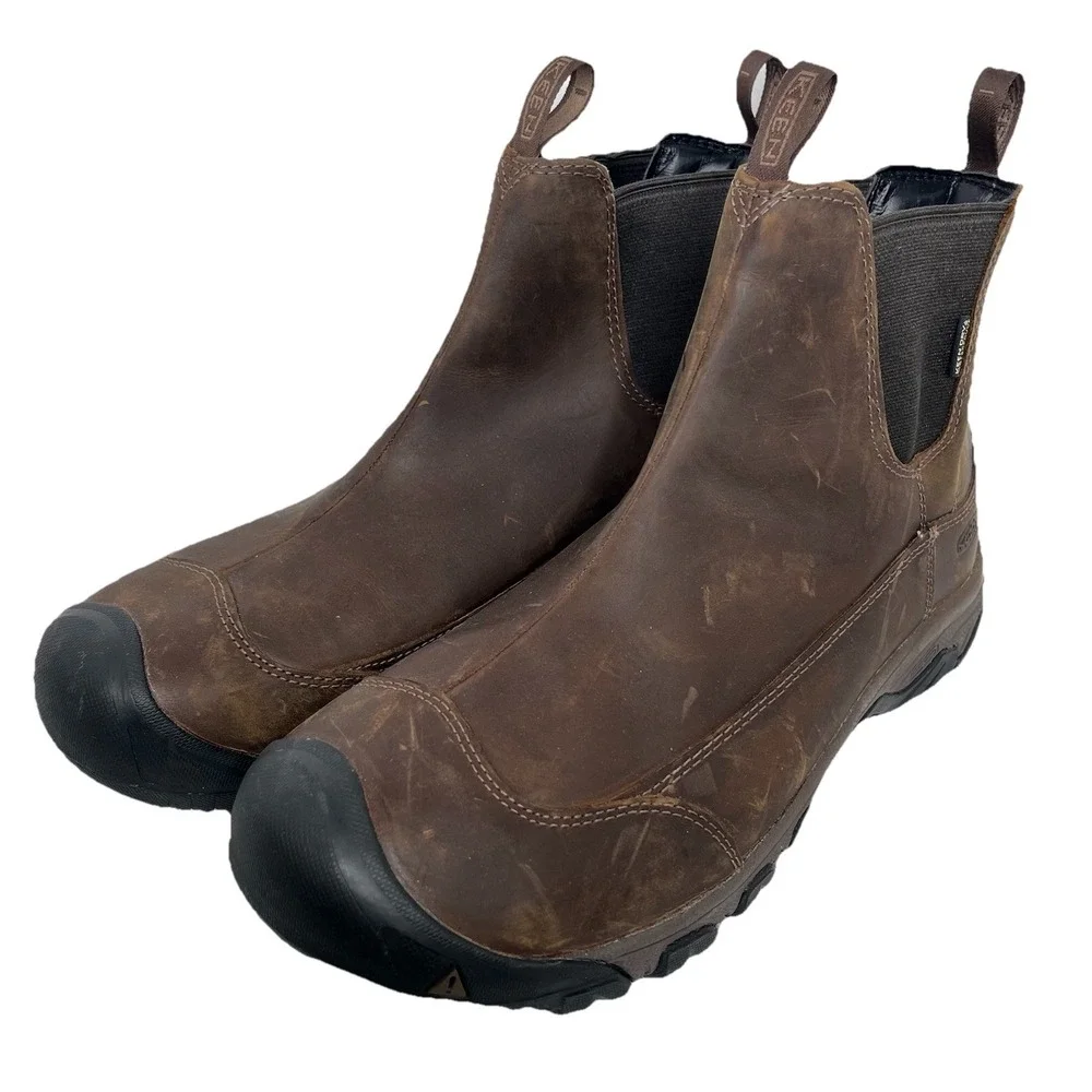 Keen Anchorage III Waterproof Boot Dark Earth Mulch Mens Sz 11.5 1017790 Outdoor